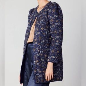 CURRENT AIR floral quilted jacket